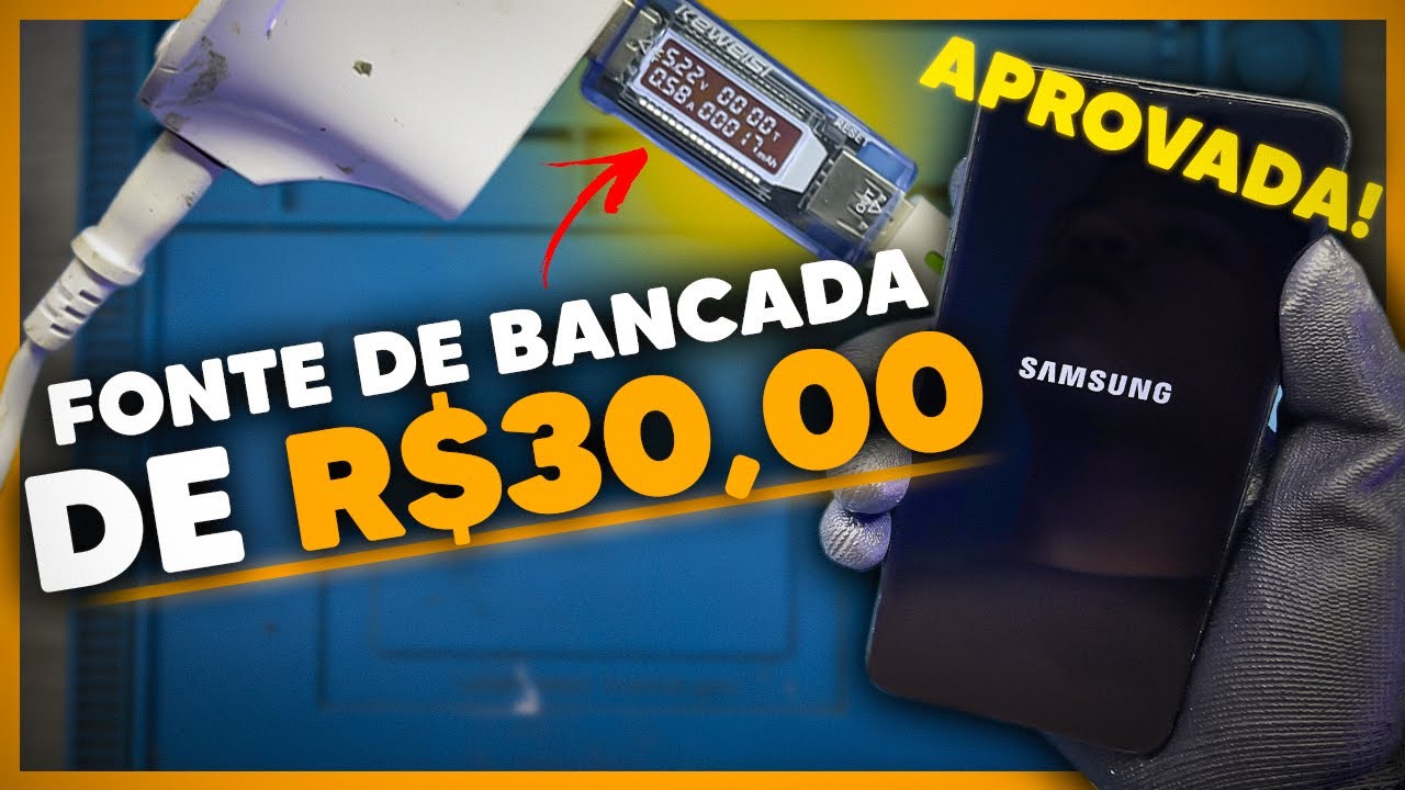 Como Fazer Uma Fonte de Bancada Com 30 Reais! (Barato e Fácil)