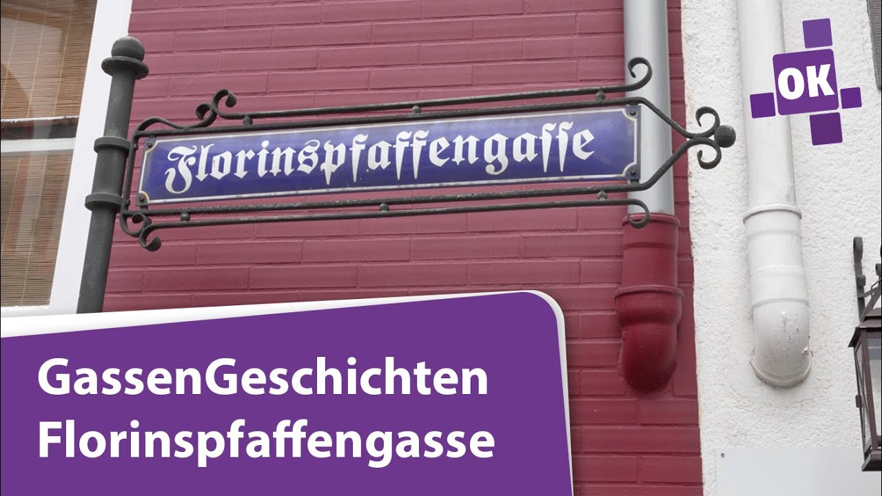 GassenGeschichten von Manfred Gniffke - Florinspfaffengasse in der Koblenzer Altstadt