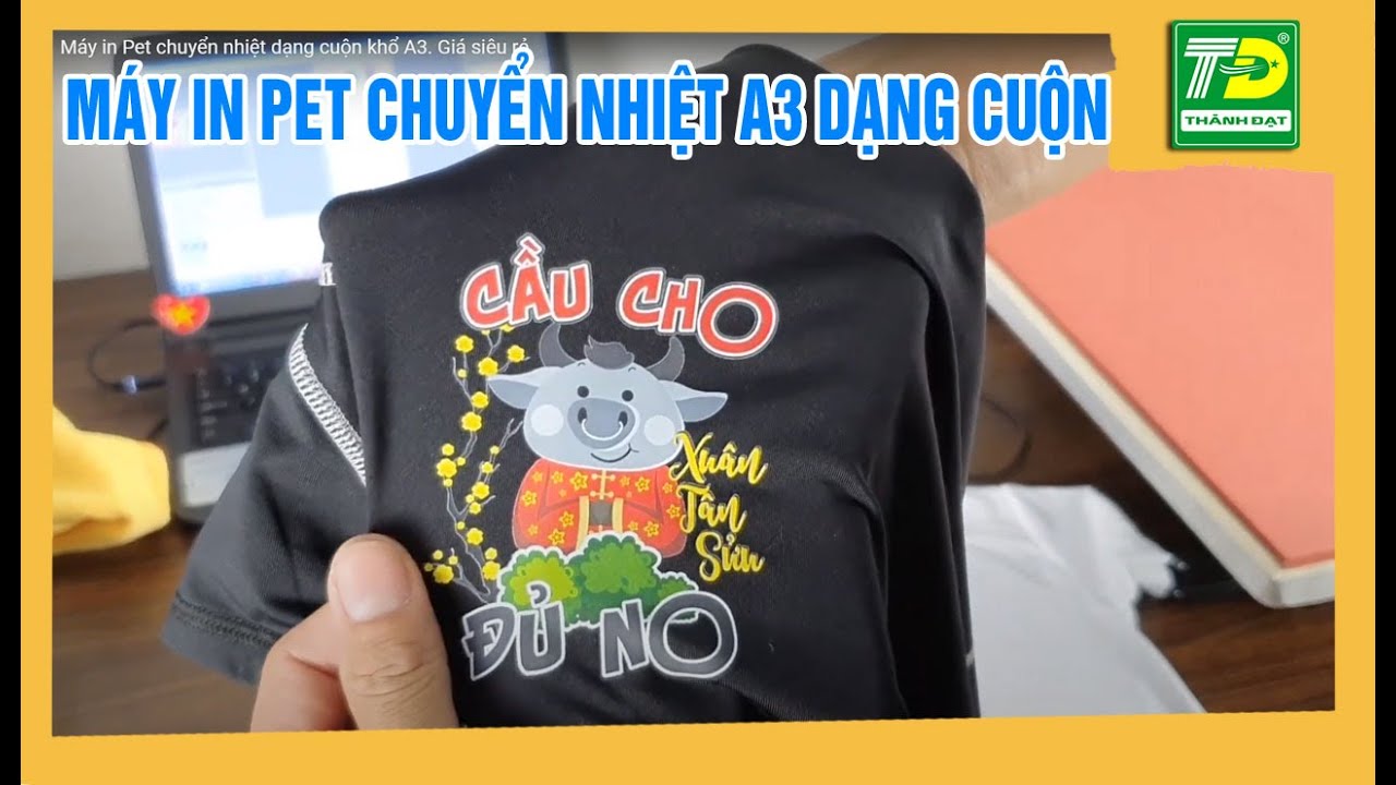 Máy in Pet chuyển nhiệt dạng cuộn khổ A3. Giá siêu rẻ