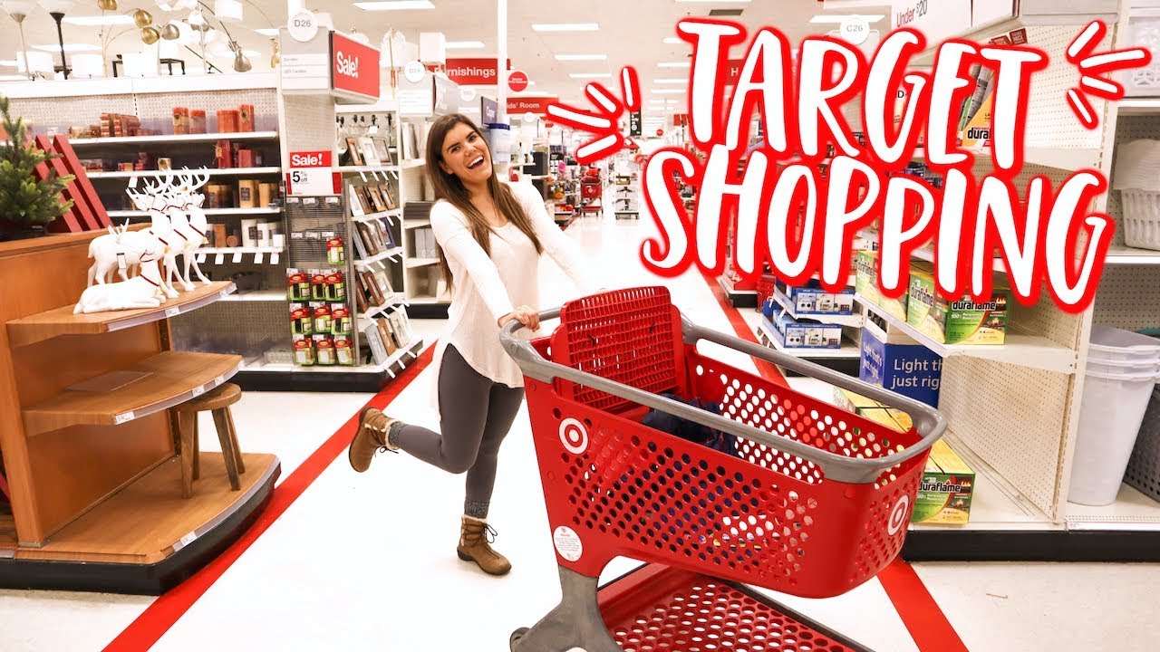 TARGET CHRISTMAS SHOPPING! vlogmas day 16