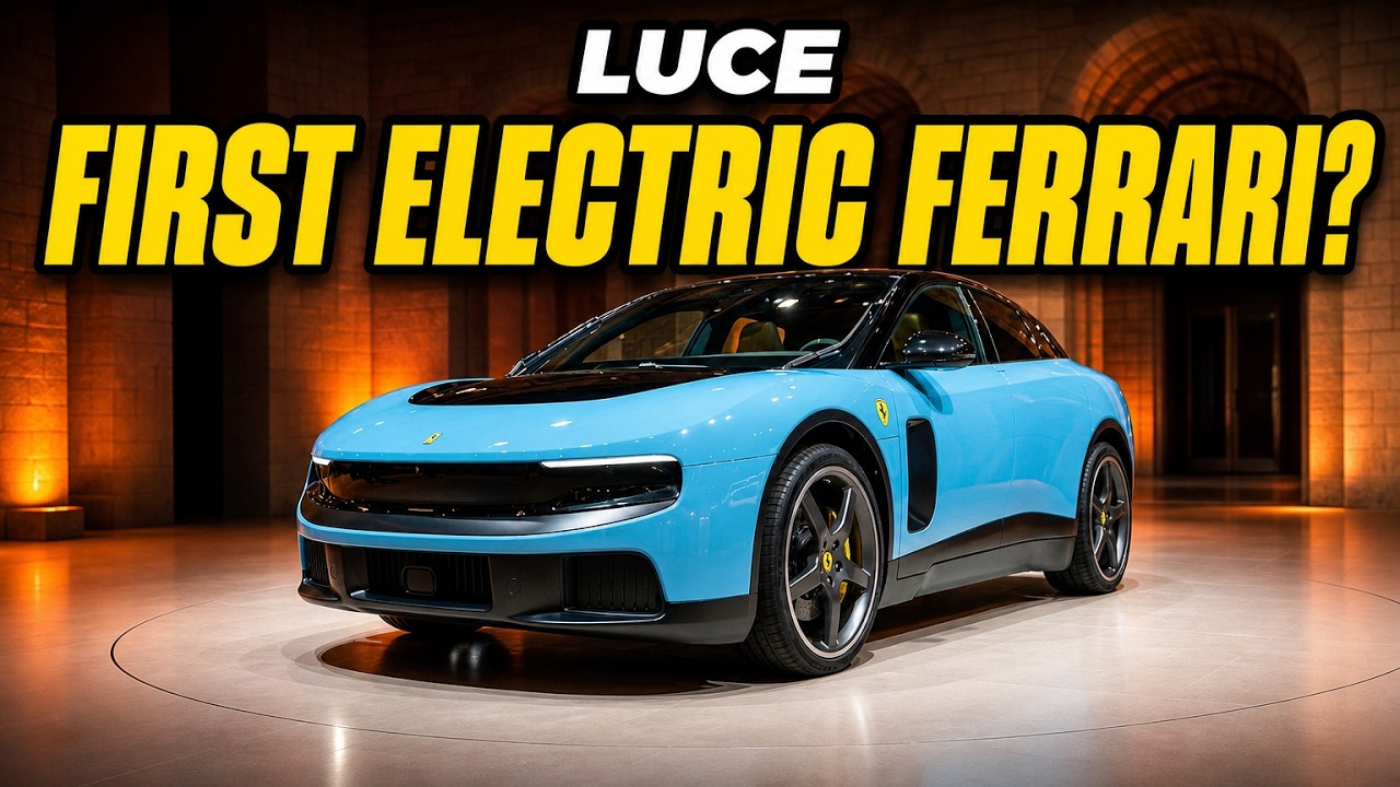 New FERRARI LUCE 2026 - FIRST LOOK (1,036 HP Electric)