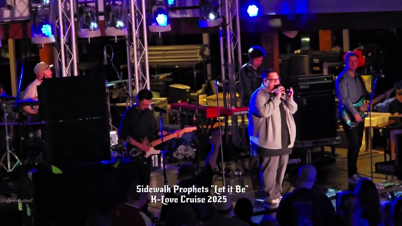 Beatles' "Let it Be" sung by Sidewalk Prophets on the K-Love Cruise 2025