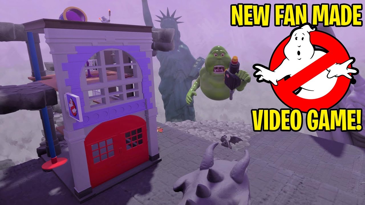 Check out this fan-made Ghostbusters video game!