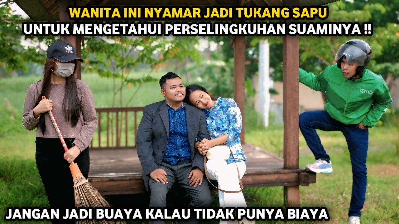 WANITA INI NYAMAR JADI TUKANG SAPU UNTUK MENGETAHUI PERSELINGKUHAN SUAMINYA ! LIHAT YANG TERJADI