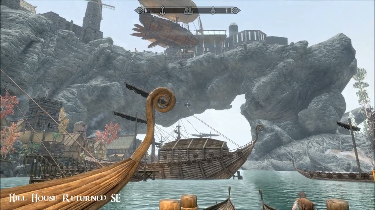 Hill House Returned SE - Skyrim Special Edition House Mod