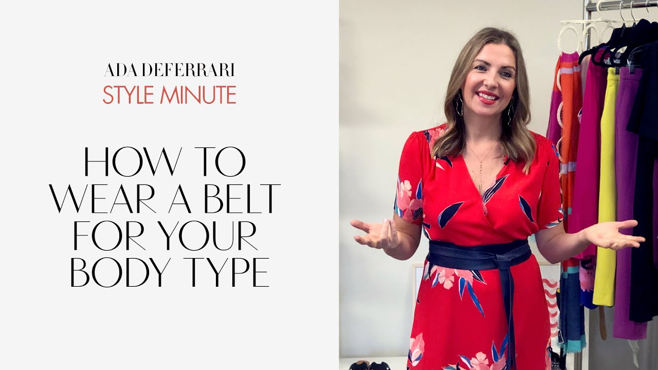 How to Wear a Belt For Your Body Type | Fashion Over 40