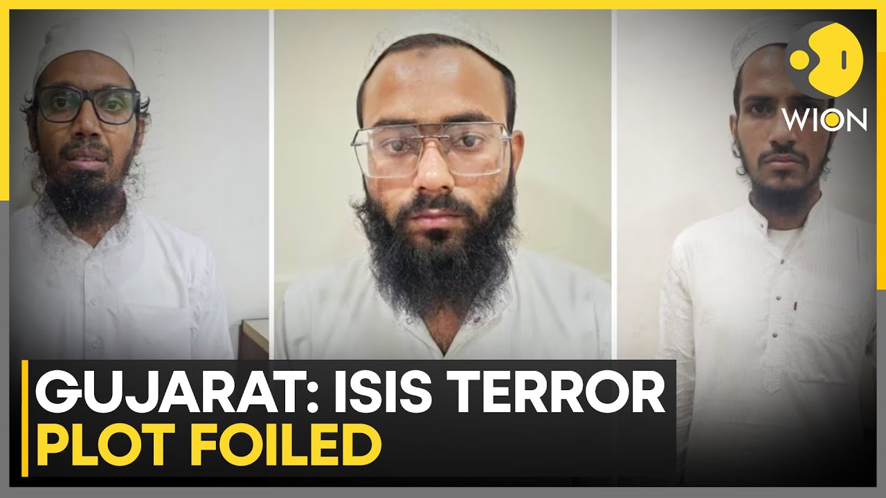 Anti-Terror Squad Nabs Three ISIS-Terrorists for Planning Major Attacks in India | WION