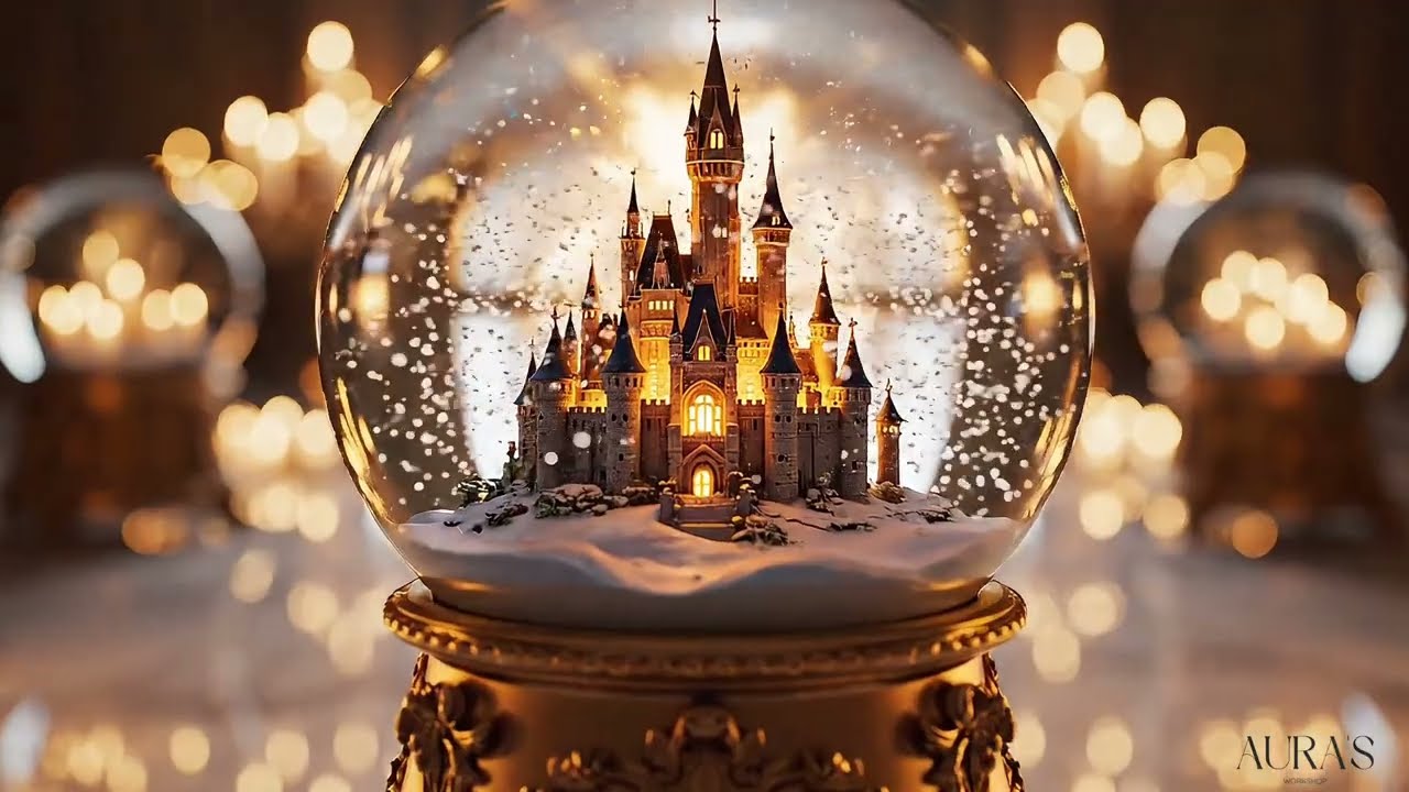 ✨ Christmas Fantasy World | Relaxing Music, Snowy Castles, Crystals & Peaceful Holiday Ambience