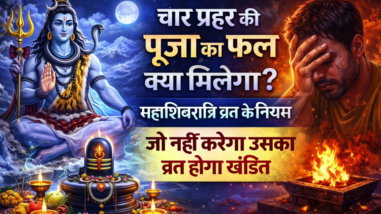 महाशिवरात्रि व्रत के जरूरी नियम: ये गलतियां की तो खंडित हो जाएगा व्रत!