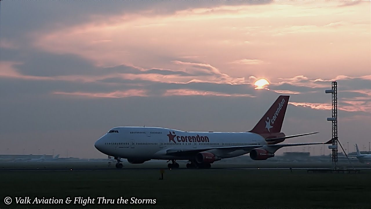 Very Last Landing KLM B747 PH BFB @ Corendon Livery