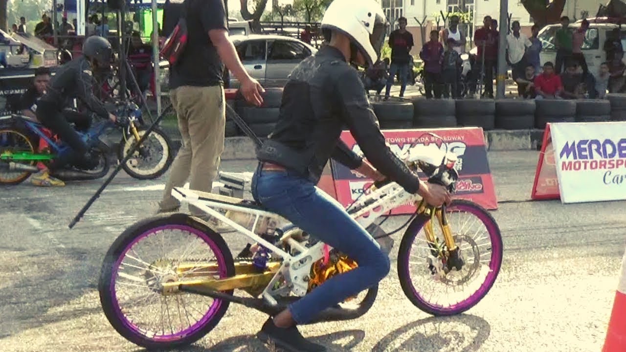 2T Body OPEN DRAG BIKE DRAG RACING KUBANG MENERONG DEC 2019