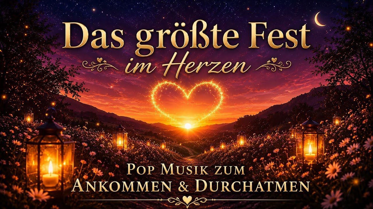 Das größte Fest im Herzen – Pop Musik zum Ankommen & Durchatmen