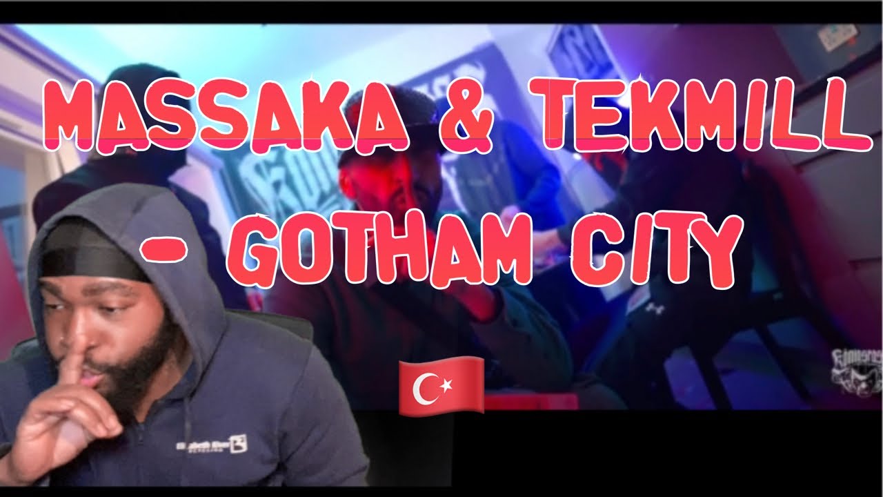 Turkish Rap 🇹🇷Massaka & Tekmill - Gotham City | Twin Real World Reaction