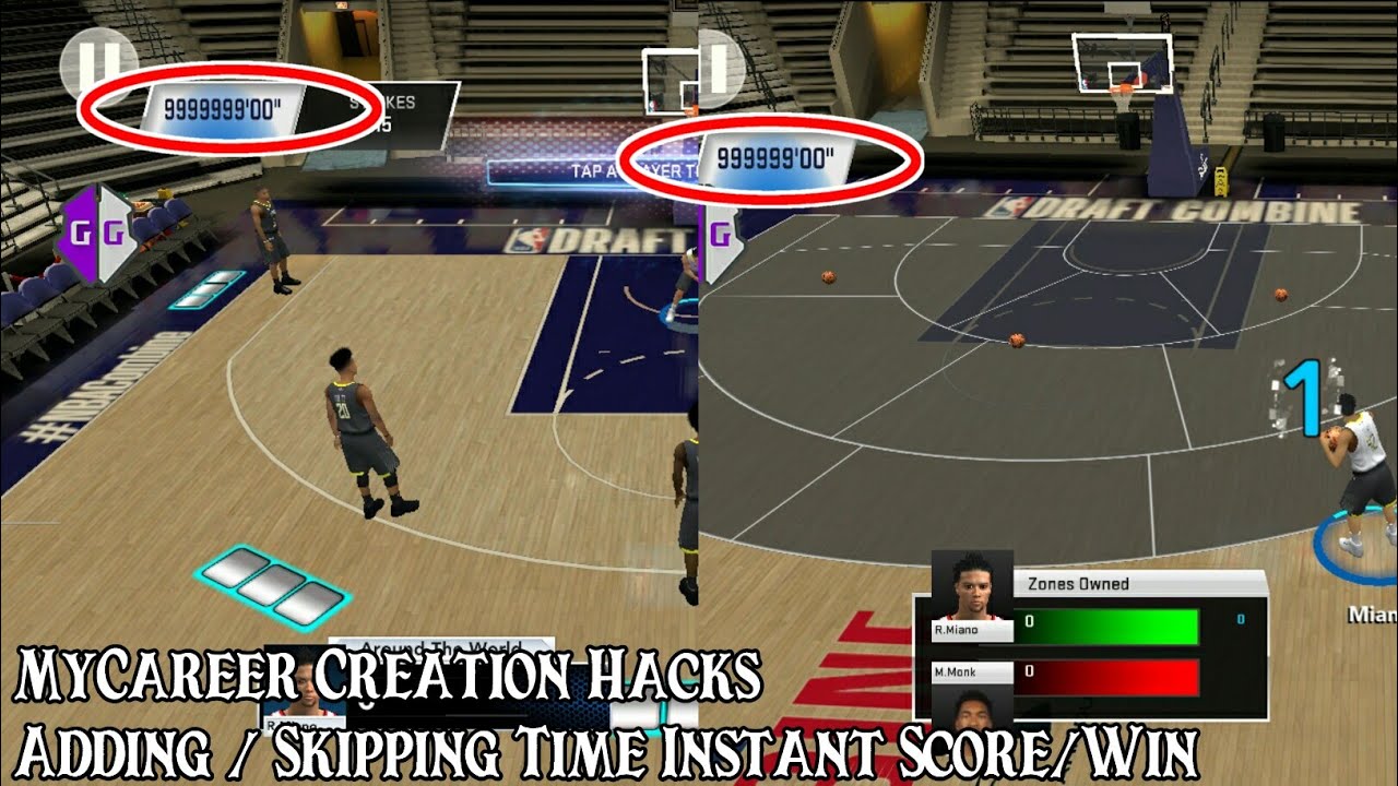 MyCareer Creation Hack(Skipping/Adding Time, Instant Score Win) NBA 2K20 v97 v98