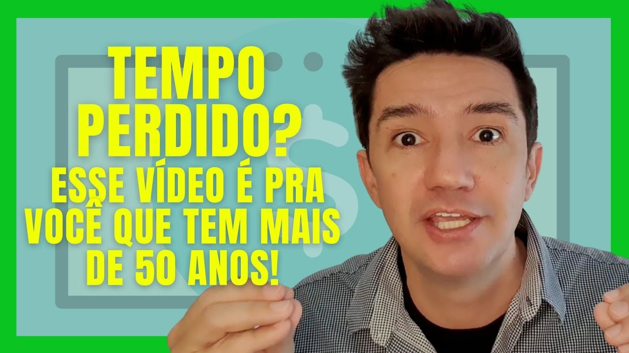 COMO RECUPERAR O TEMPO PERDIDO AOS 50 ANOS - Academia do Dinheiro