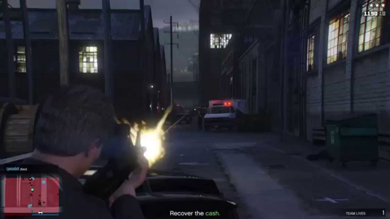 Grand Theft Auto V Recover The Cash Mission