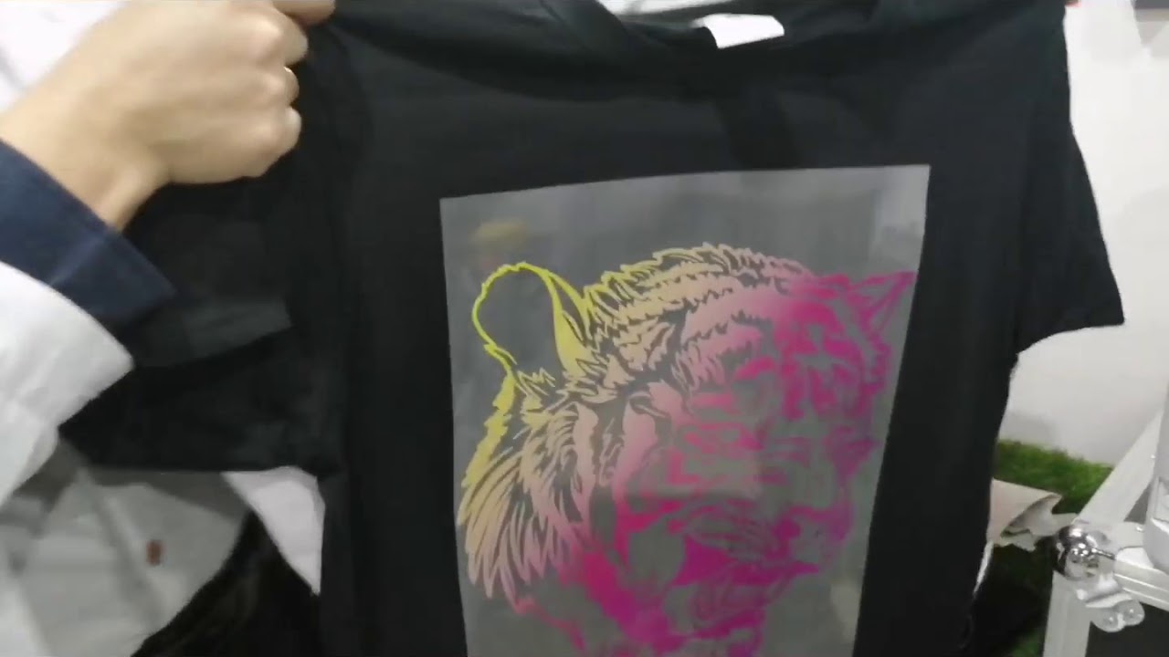 STOLZ Transfer Paper Laser Dark No-Cut print with CMYK VS CMYW