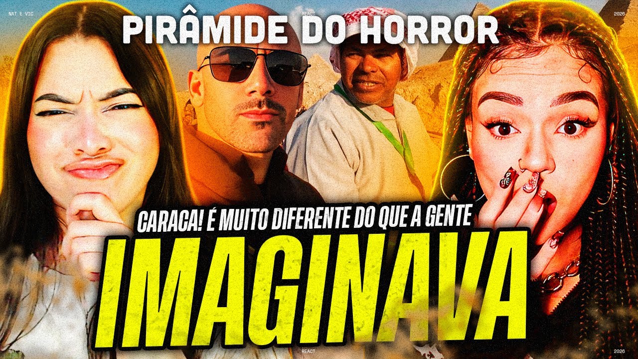 Nômade Raiz: CHEGUEI NO EGITO, NÃO ME DEIXAM FILMAR NESTE INFERNO 🇪🇬 | react