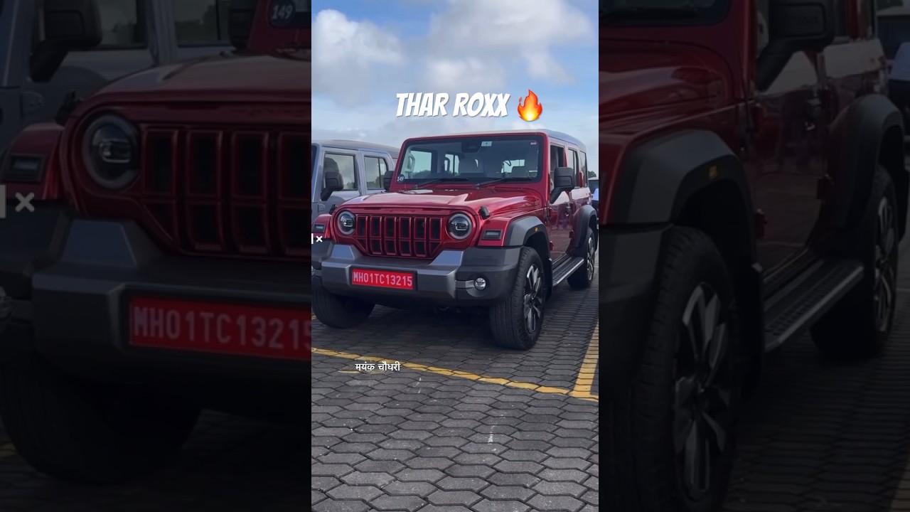 Thar ROXX 5 Door All Colours 🔥 #shorts #mahindrathar #thar #scorpion #xuv700