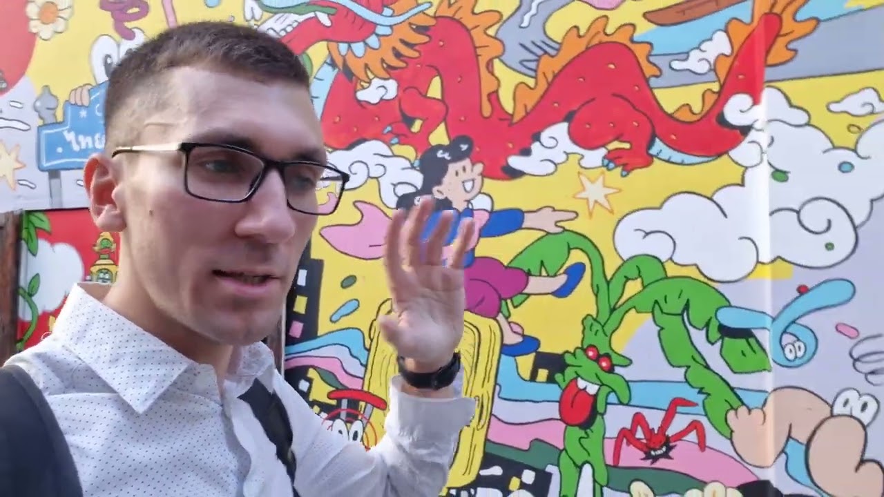 Talat Noi in BANGKOK  / ТУТ ВСЁ  В ГРАФФИТИ  / 17.10.2024, без редакции