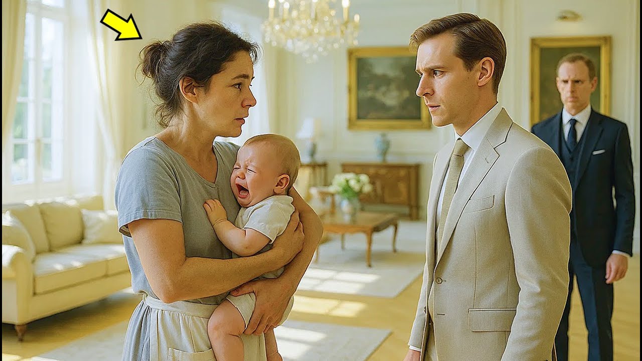 DER MILLIARDÄR SIEHT DIE PUTZFRAU MIT SEINEM BABY – UND WAS DANN PASSIERT, SCHOCKIERT ALLE!