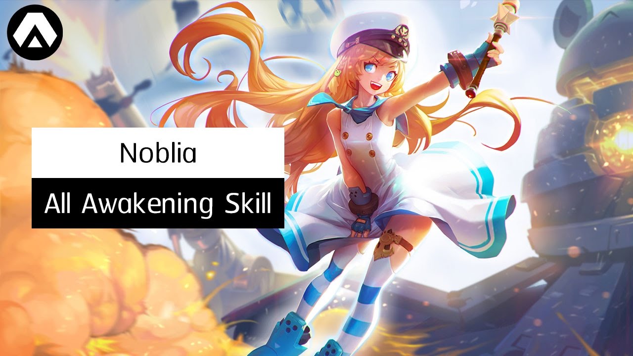 [Kritika]  Noblia : All Awakening Skill (LV.10) Red & Blue