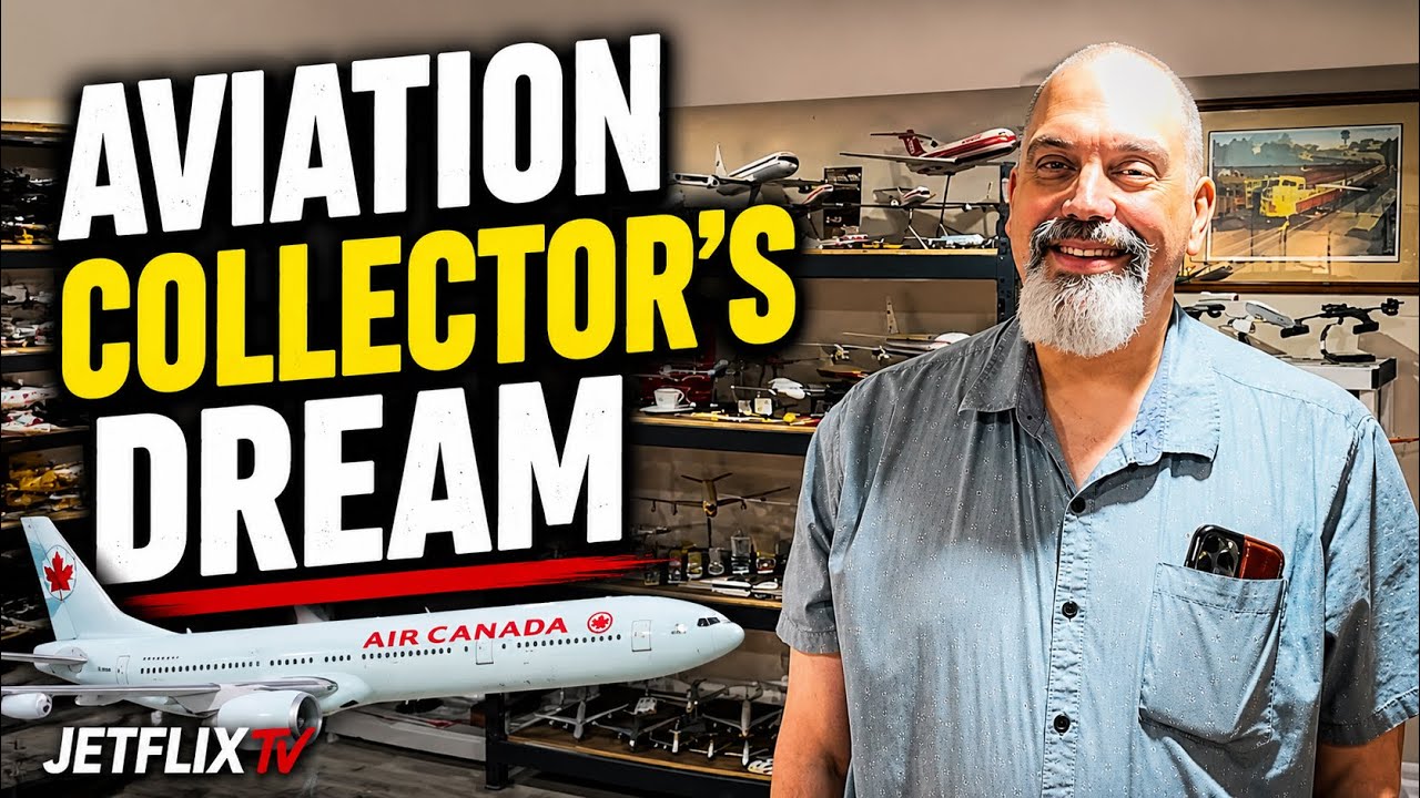 Внутри коллекции редких моделей авиакомпаний Лорна Джордана | Air Canada, TCA, CP Air и другие