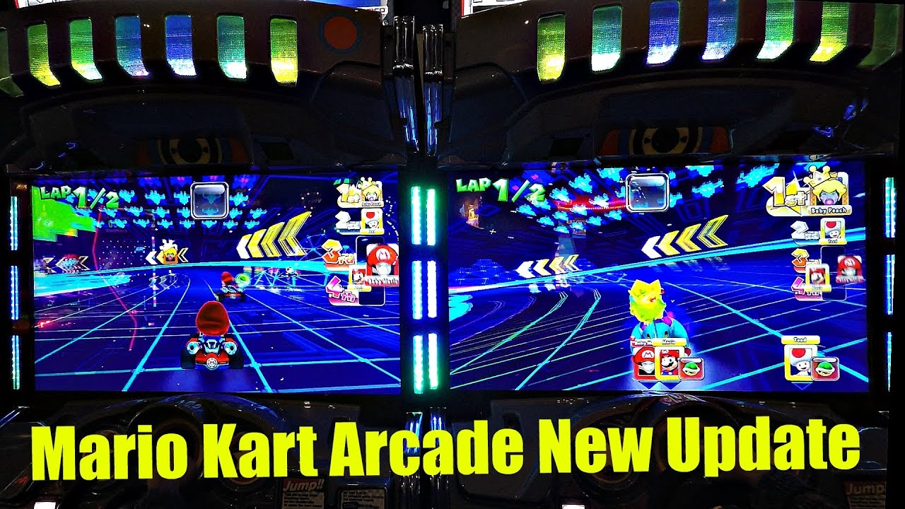 Arcade Mario Kart GP DX НОВОЕ ОБНОВЛЕНИЕ: Pac-Man Stadium и Namco Circuit