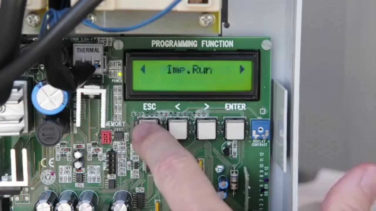 Programming a LiftMaster-CAME FROG Underground Swing Gate Opener