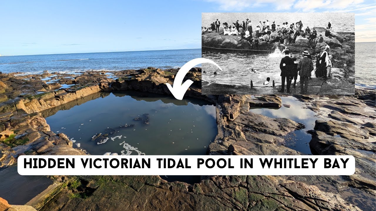 ABANDONED VICTORIAN TABLE ROCKS TIDAL POOL IN WHITLEY BAY!