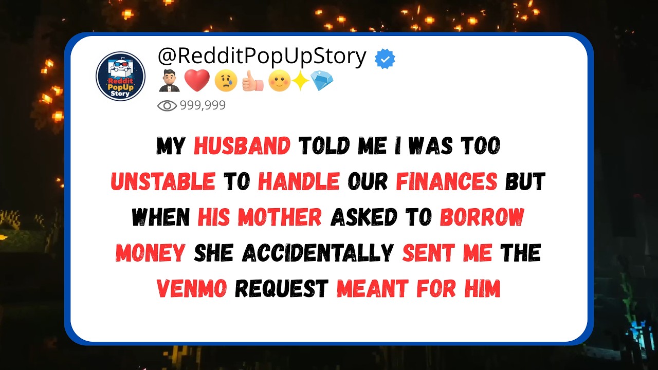 He Said I Was Too “Unstable” for Money… Then His Mom Texted Me