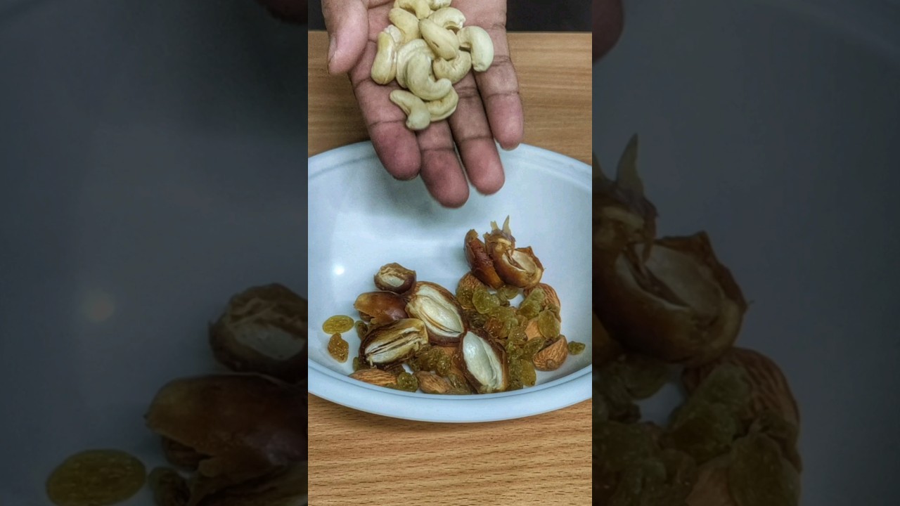 Banana Dry Fruit Milkshake Asmr🥤 #shorts #shortsfeed #food #asmr