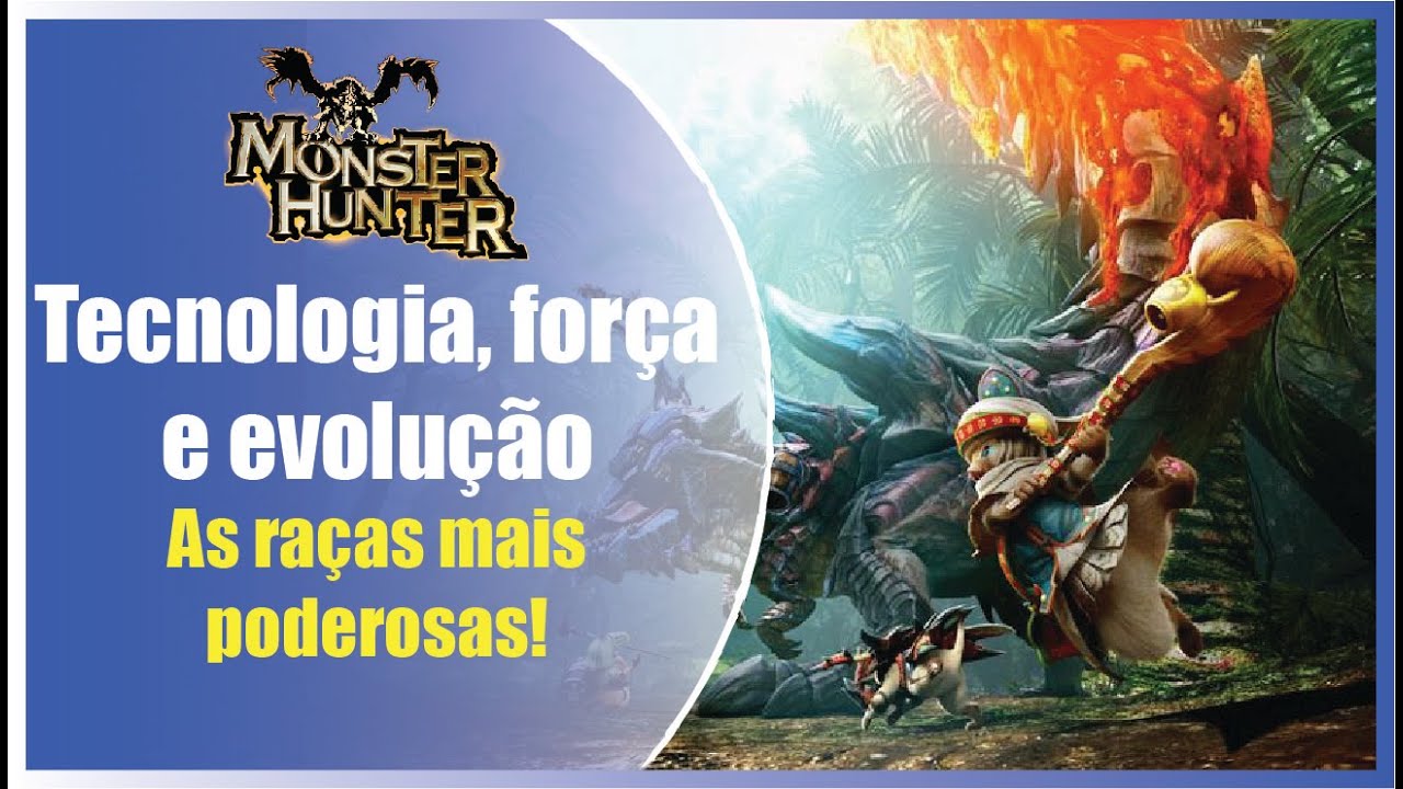 Humanos, Serperianos e Mais: Raças Sencientes em Monster Hunter