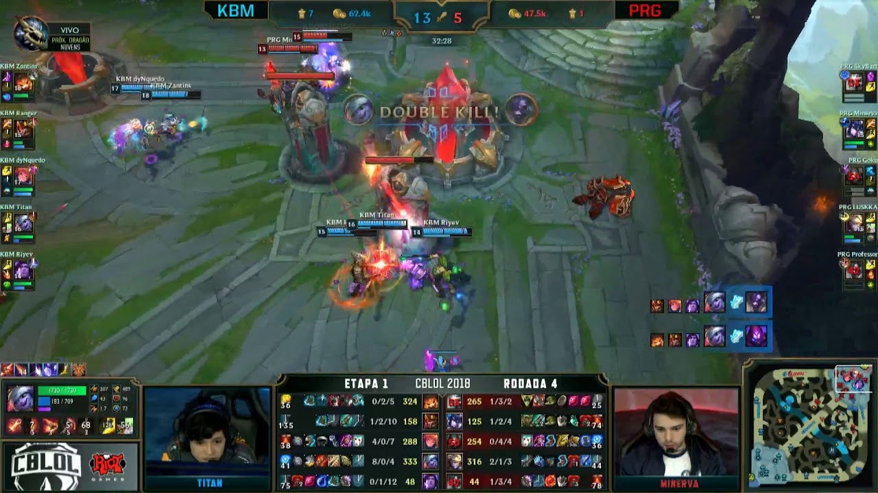 Quadra kill do Titan