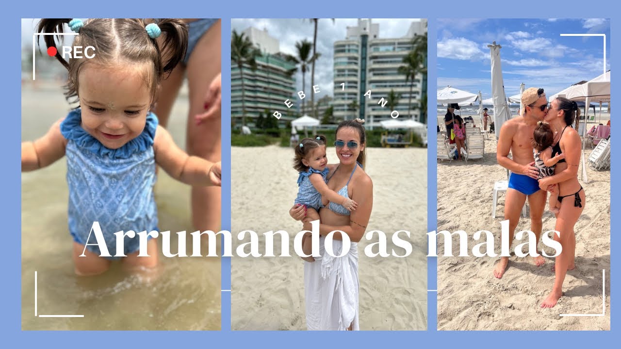 Mala de praia da bebê - O Que Levar na Mala do Bebê para a Praia? Minha Lista Completa!