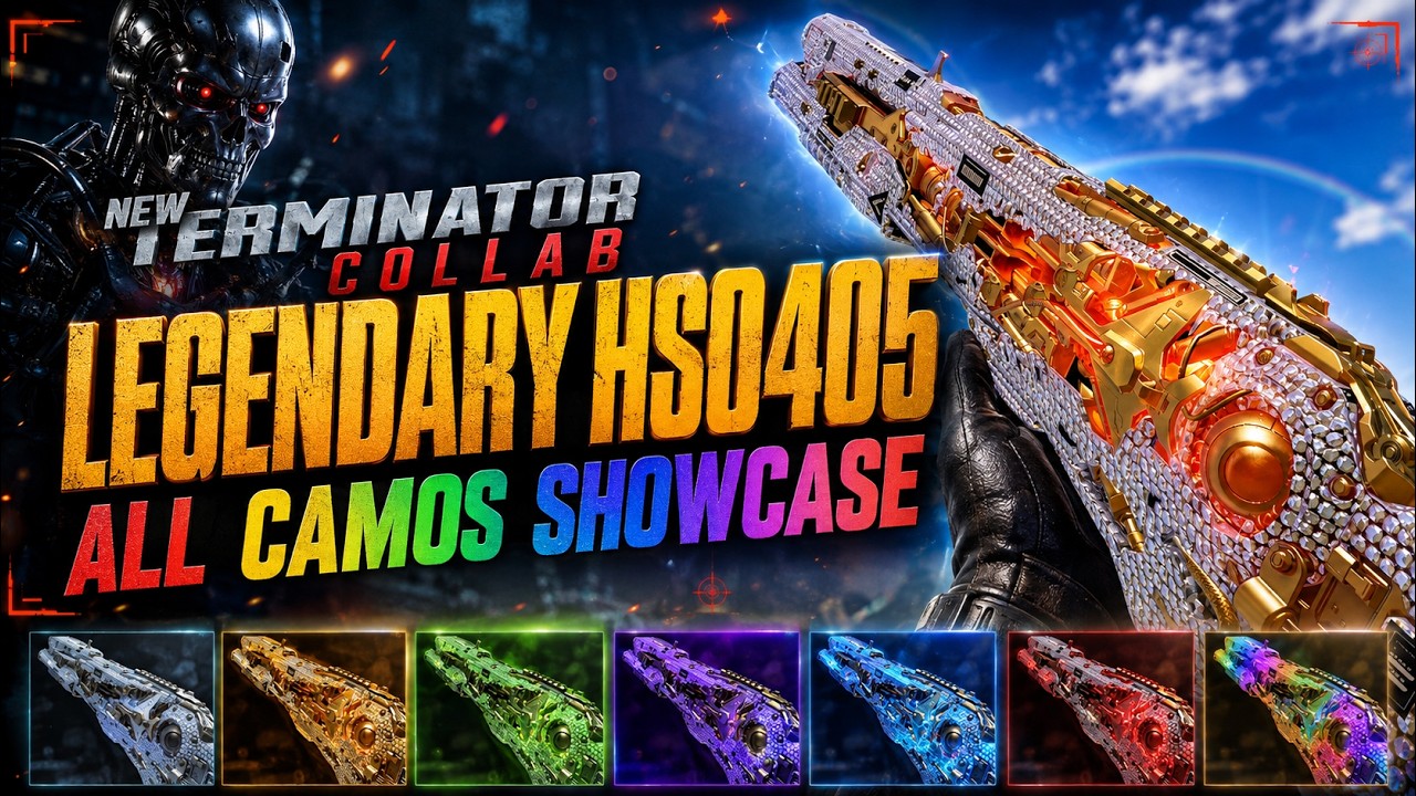 New Legendary HS0405 - Final Judgement All Camos Showcase | Terminator Collab