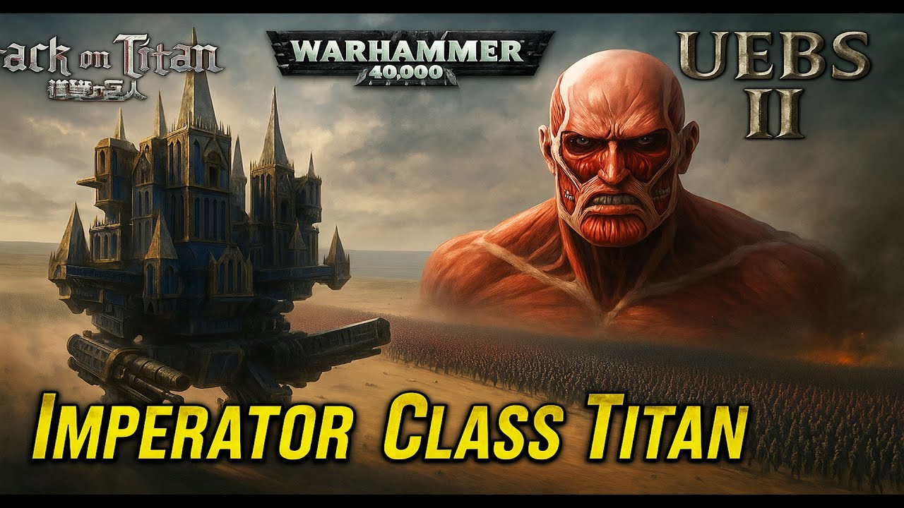 Imperator Class Titan VS Colossal Titan| Warhammer 40k Universe | Ultimate Epic Battle Simulator 2
