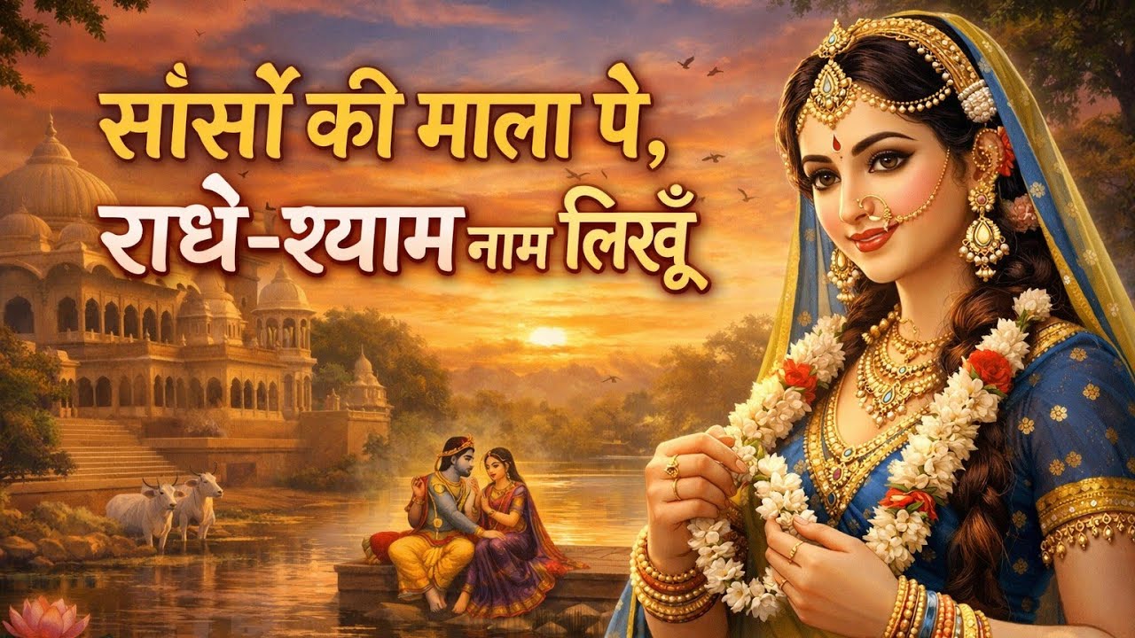 Saanson ki mala | सांसों की माला |Top Radha Krishna 2026 |Non Stop Radha Jaap |Latest Soulful Bhajan