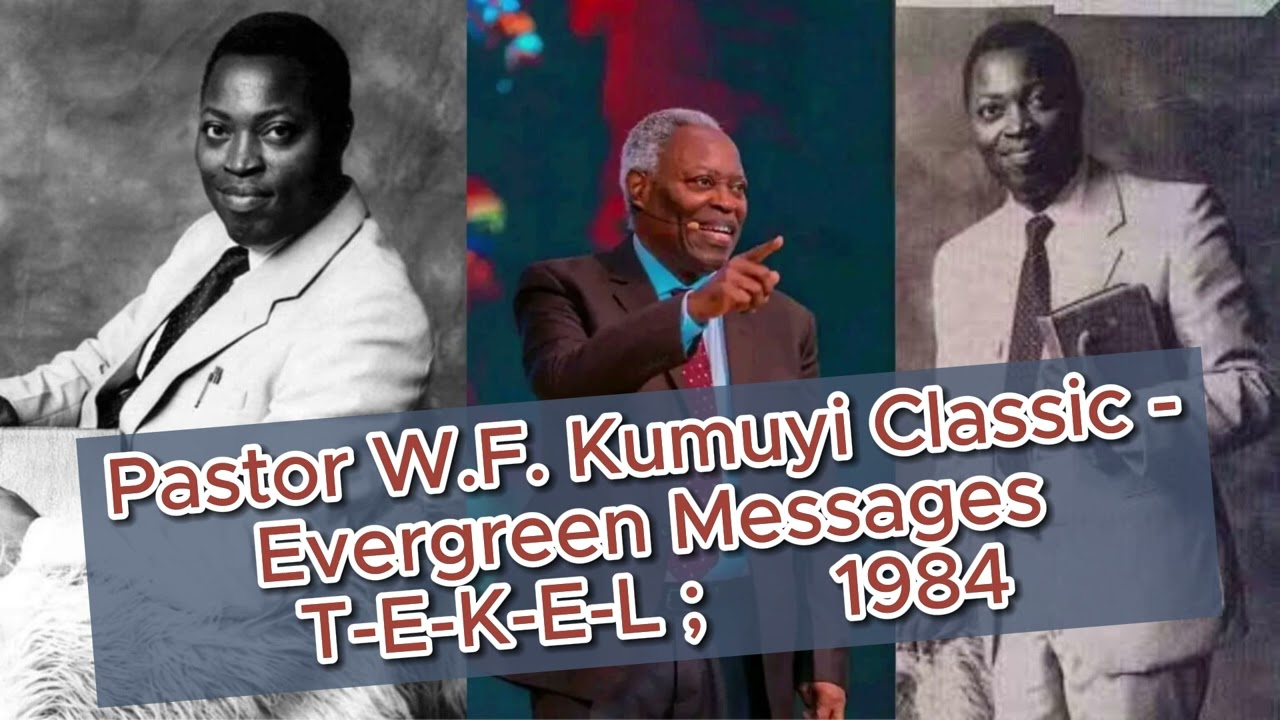 Pastor W.F. Kumuyi || T-E-K-E-L  1984 || Classic Evergreen Messages 80's