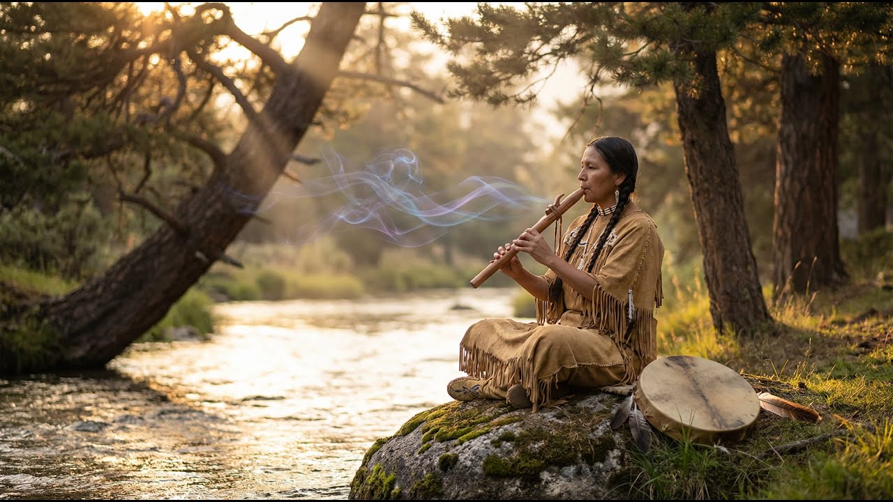 Native American Healing Flute & Drum Sacred Rhythm for Body, Mind & Spirit