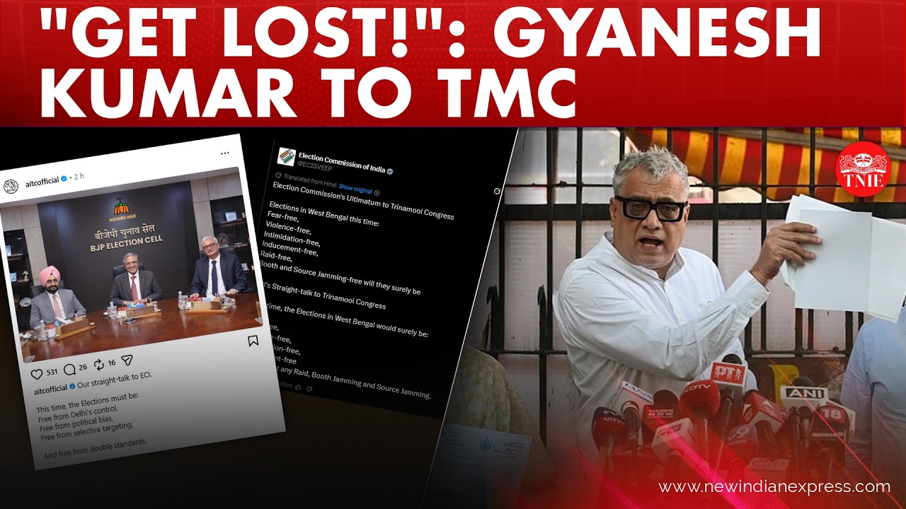 CEC Gyanesh Kumar asks TMC delegation to 'get lost', Derek O&rsquo;Brien shouts back