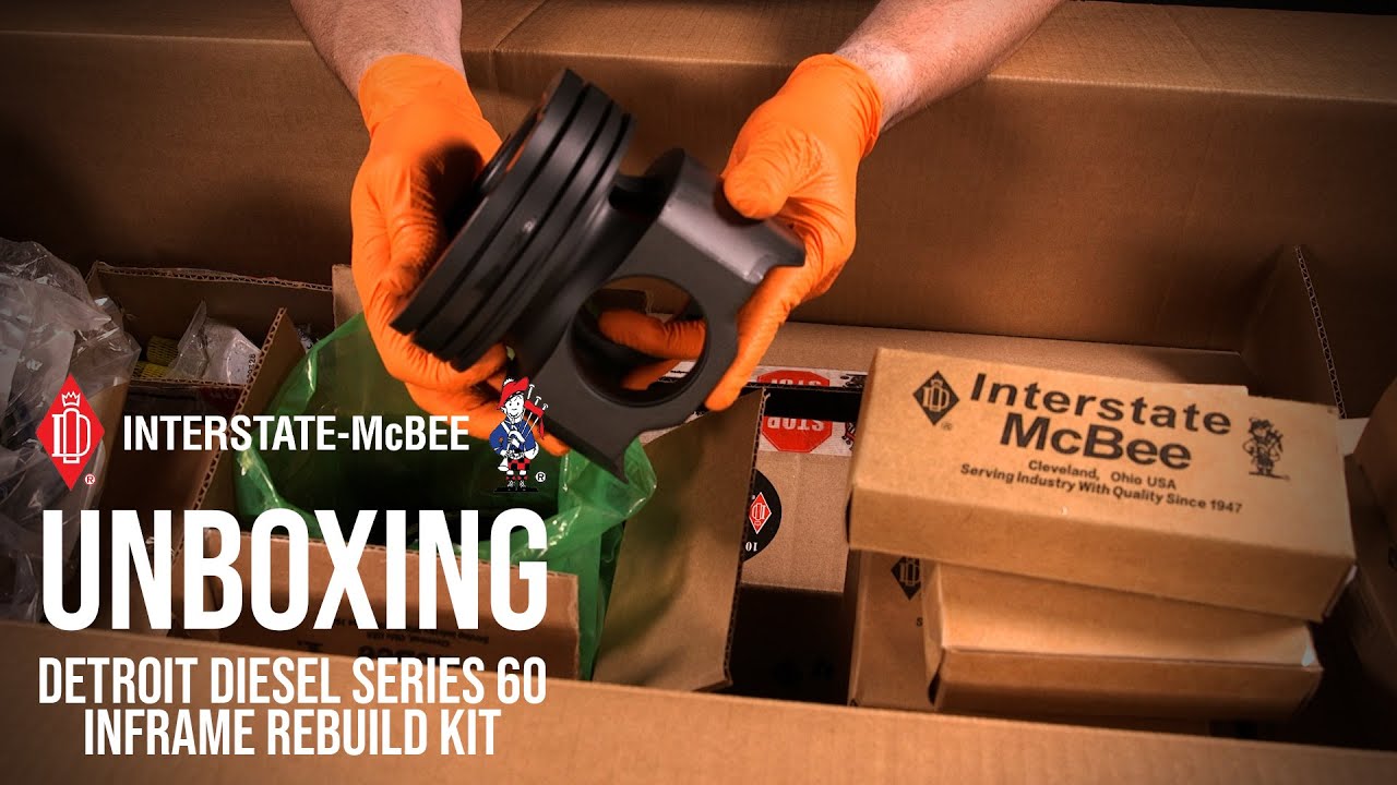 Detroit Diesel Series 60 Inframe Rebuild Kit. What's In The Box!