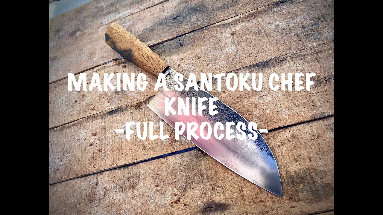 How to Make a Santoku Chef Knife Full Process (ASMR)