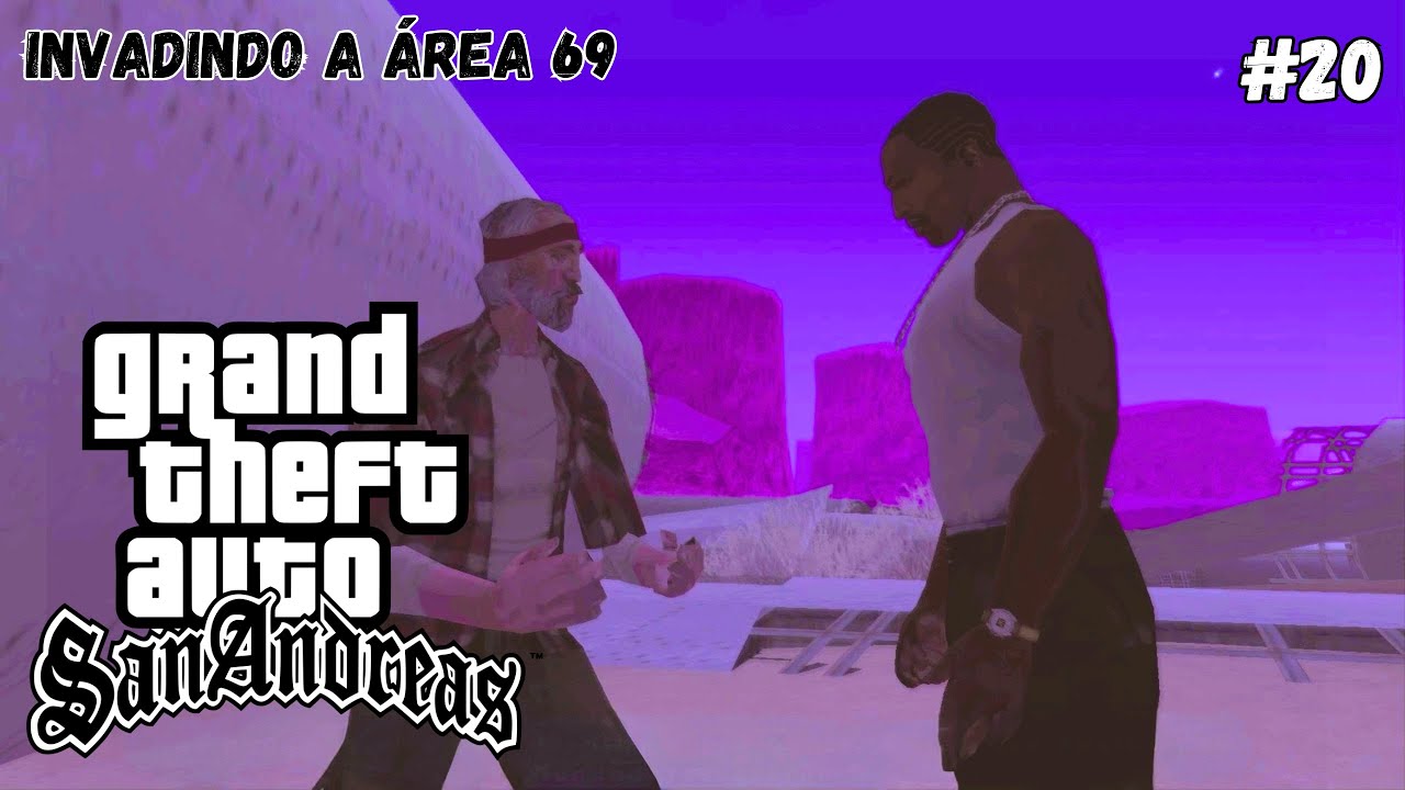 GTA SAN ANDREAS #20 INVADINDO UMA BASE MILITAR
