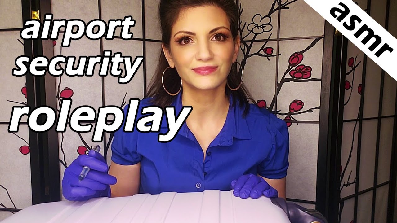 ASMR | ✈️ TSA Agent/Airport Security Roleplay w/ Gloves!