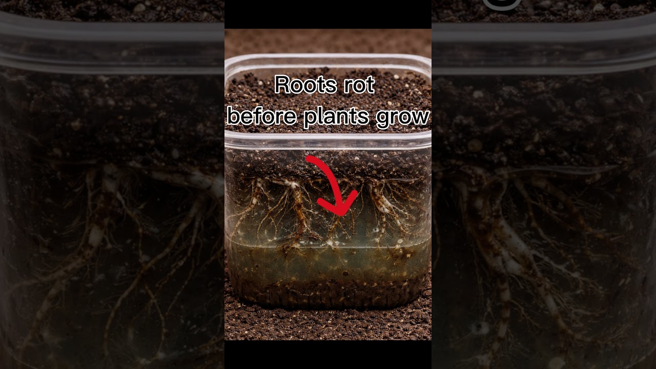 This container mistake kills seedlings early | Beginner gardening