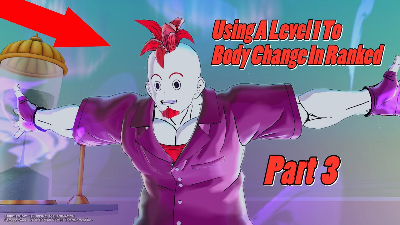 Using A LEVEL 1 To Body Change in RANKED The Movie | Dragon Ball Xenoverse 2