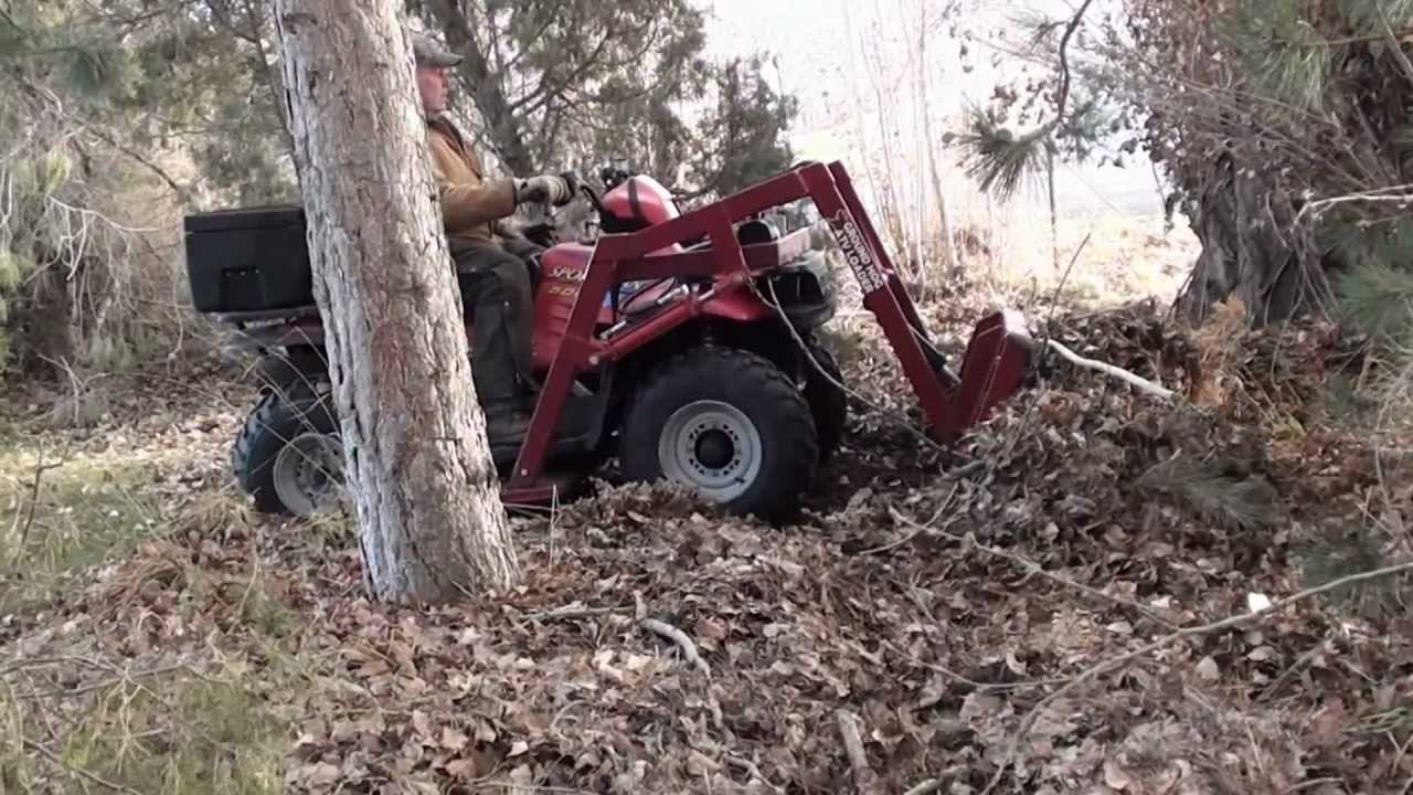 GROUNDHOG ATV LOADER BUCKET BRUSHFORKS BINFORKS