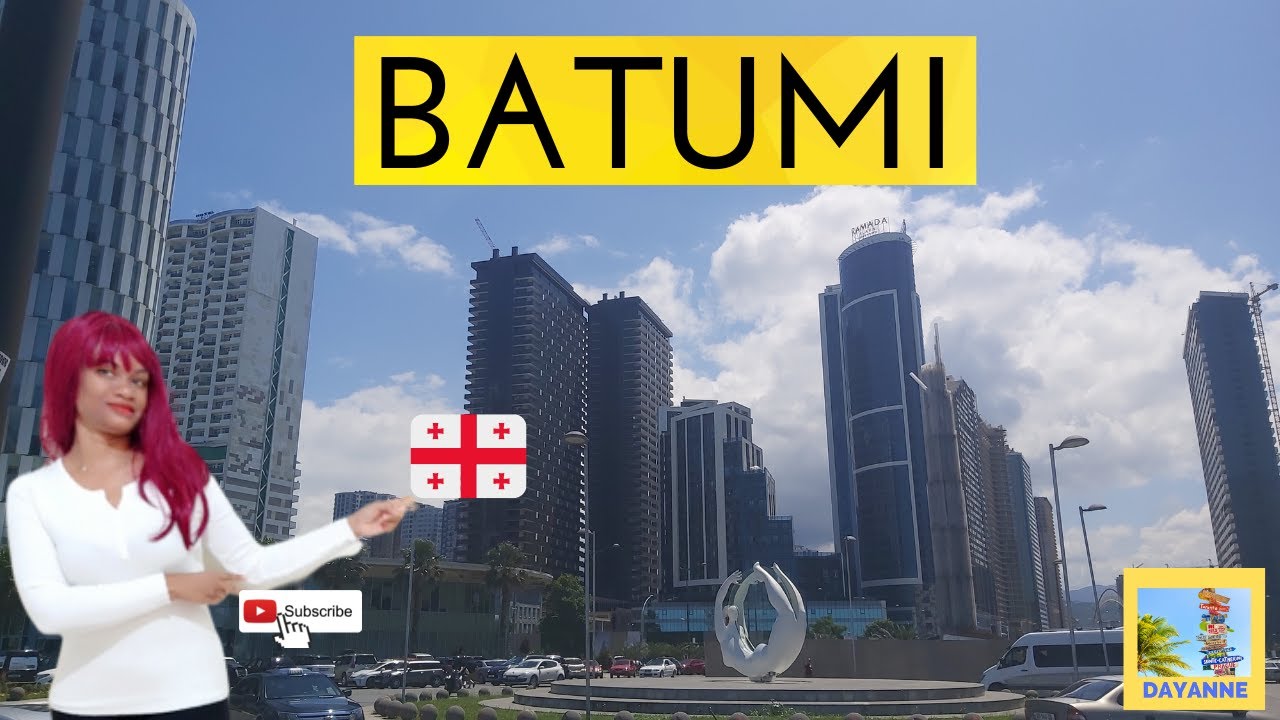 ✅ BATUMI 🏖 sol, playa, 🏔 montaña a las orillas del mar Negro en💛 Georgia.
