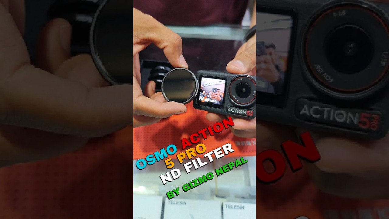 DJI Osmo Action 5 Pro 4 3 Telesin ND Filter 